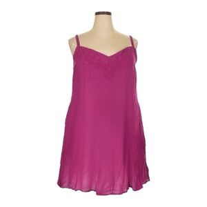 Torrid Swing Mini Dress Size 2X NWT Fuschia Pink Lightweight Cami Sweetheart